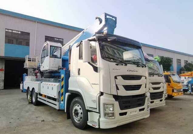 ISUZU 60-метровая Автовышка КРЕДИТ БАНК 2026