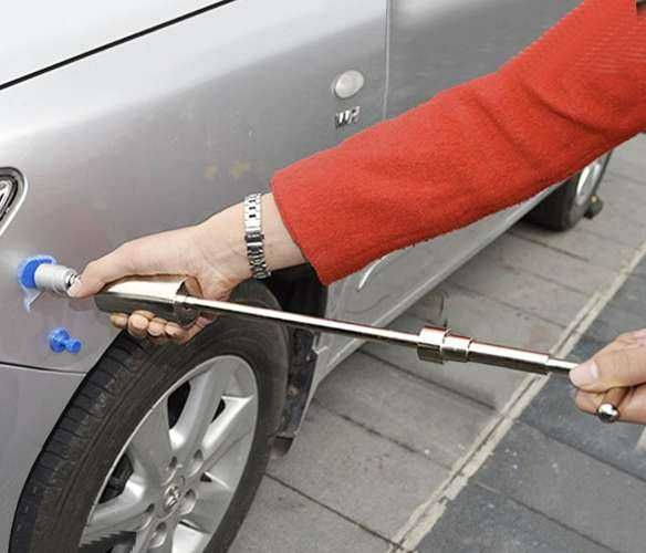 PDR к-т за изправяне вдлъбнатини по купето, обратен чук градушка удари