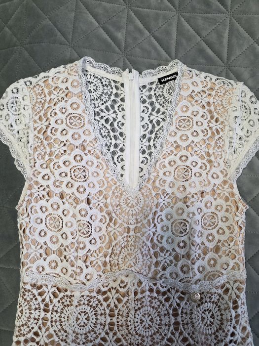 Рокля бяла  Kensol