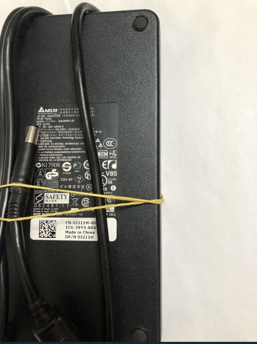 incarcator Delta GA240PE1-00 output 19,5V 12,3A Dell Alienware 7,4/5mm