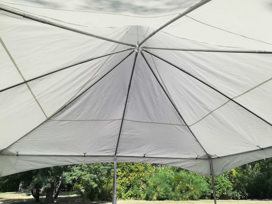 Шатра 6х6м островърха за кетъринг сватби 36 кв