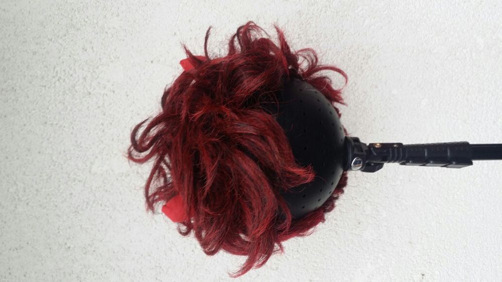 Peruca sintetica cornite teatru petrecere carnaval halloween copii