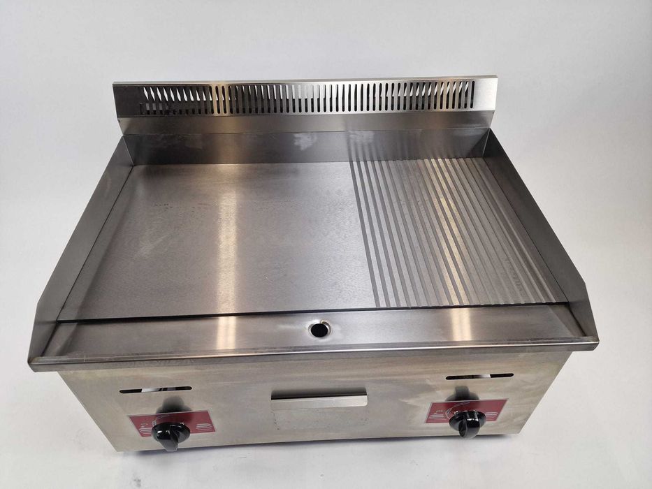 plita pe gaz gpl noua cu factura 62x50 cm ,neted+striat