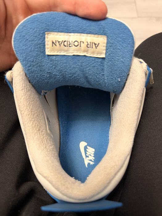 Nike Air Jordan 4 Retro –grey and blue