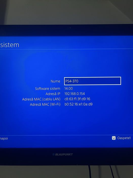 Vand ps 4 pro 1t