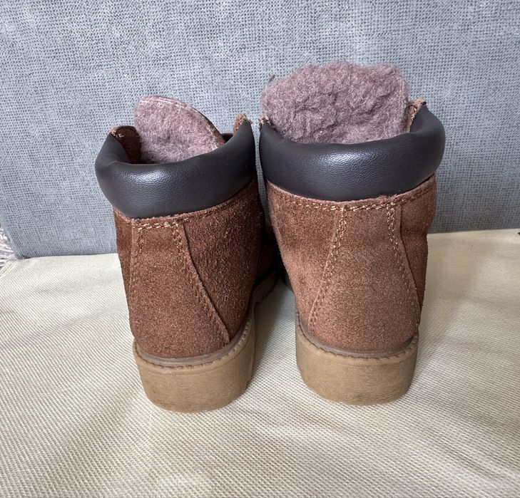 Ботинки зимние натуралка