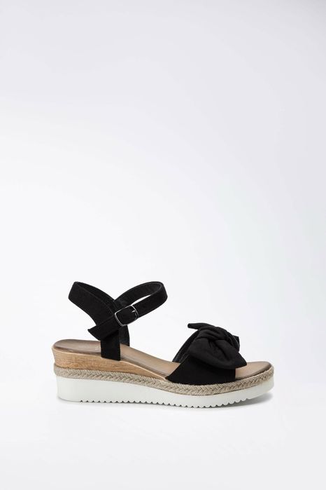 Sandale platforma negre, marime 37