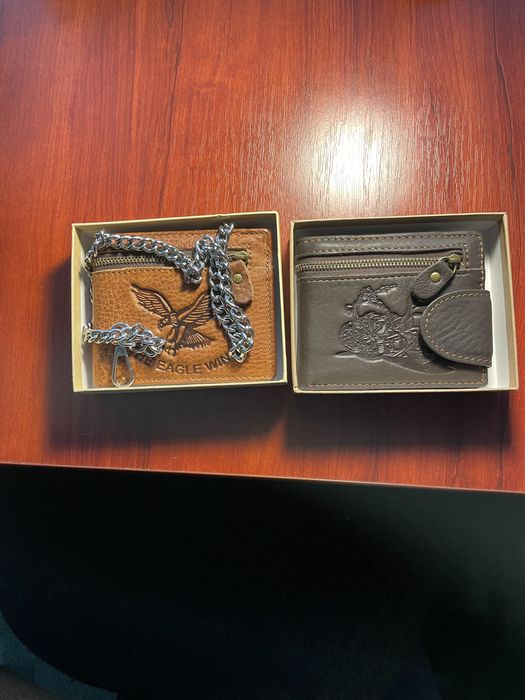 Portofele piele barbati