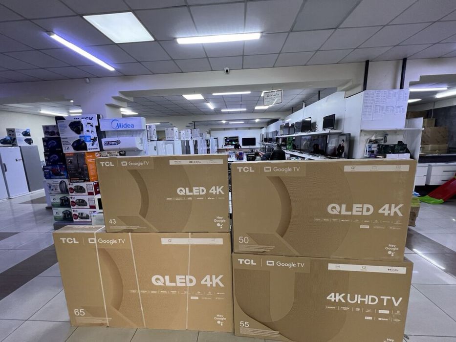 Телевизор TCL 65, 4K Smart Google Tv гарантия + Доставка Бесплатно