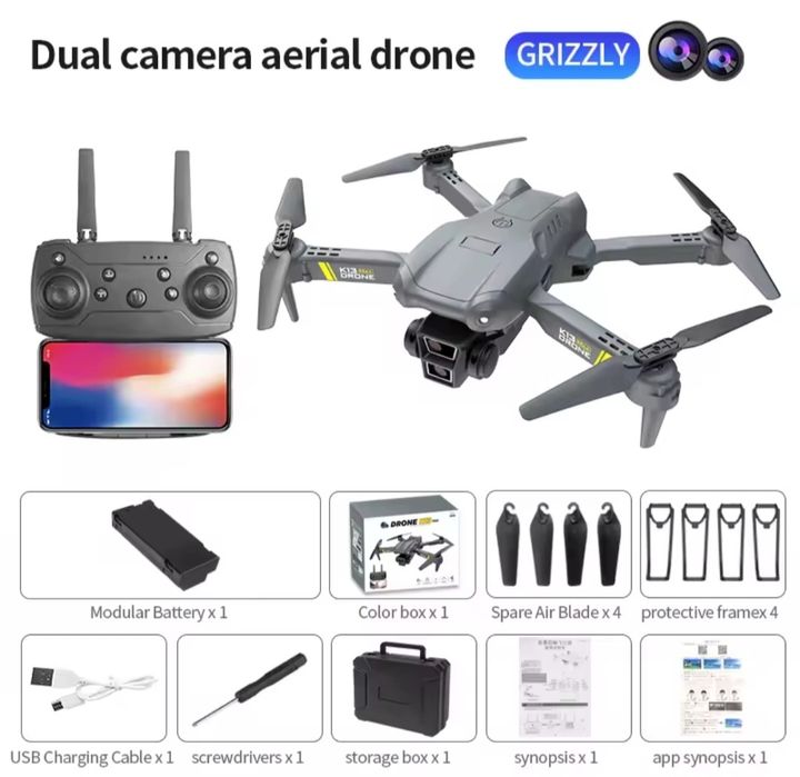 Дрон K13 Max с двойна 4К камера