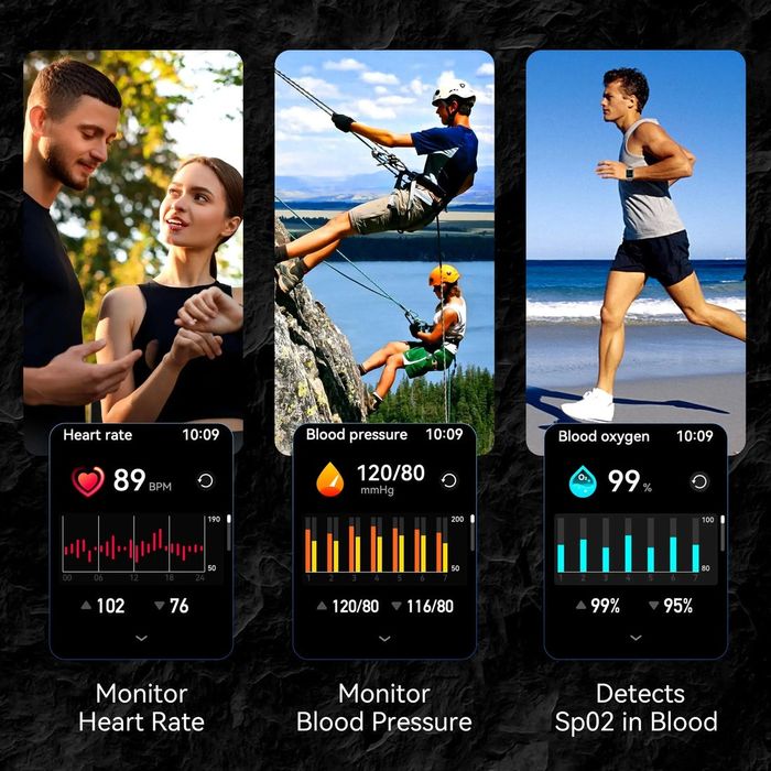 Часовник  смарт OUKITEL BT80 1000mAh Battery