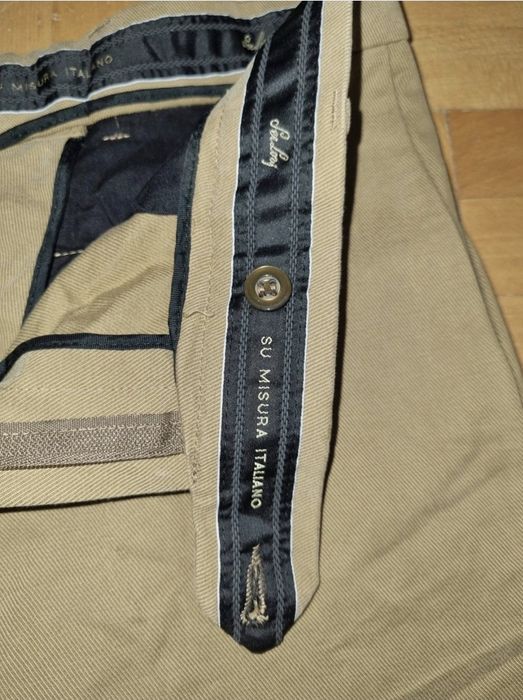 Pantaloni de lux Su Misura Italiano, Office, Bărbați - 46 (XS)
