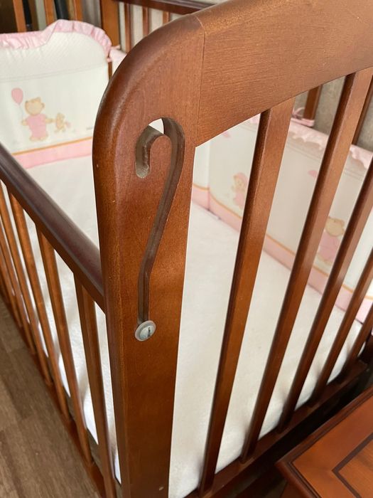 Деревянный детский манеж