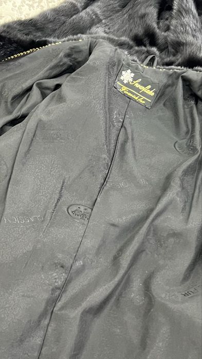 Норковая шуба 46