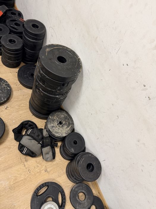 Discuri pt. Haltera Olimpice gaura 50 mm. 5 kg.2,5 kg.1,25 kg, Oferta