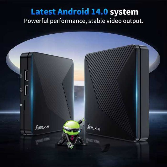 Android X88Pro X5M New2025 4/32 Мощнее чем Xiaomi3