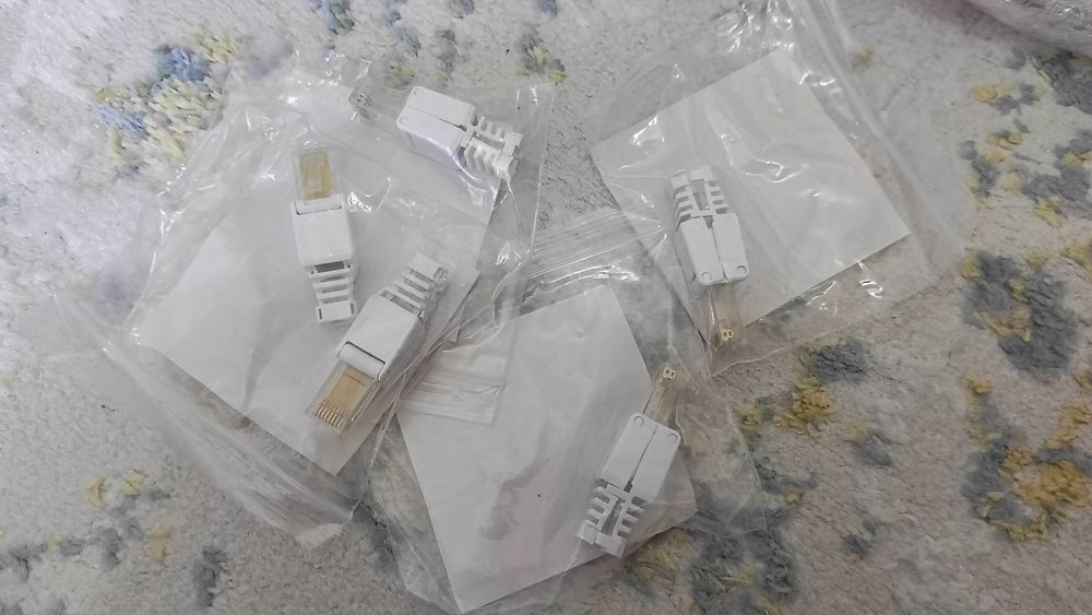 Самозажимной разъём rj45