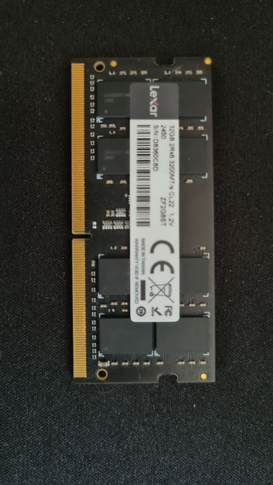 Placă RAM laptop Lexar 32gb