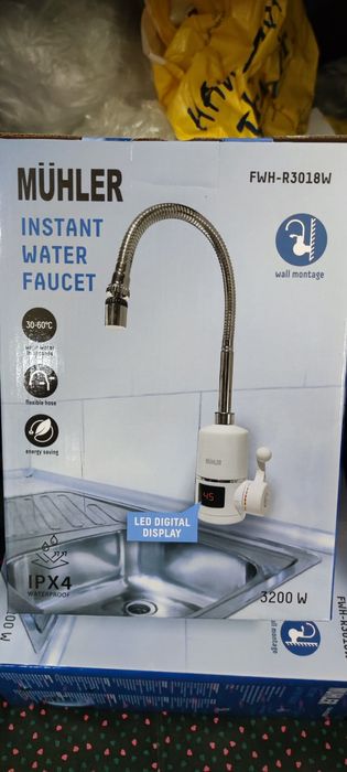 Нагревател за вода MUHLER ПРОМОЦИЯ, ГАРАНЦИЯ 24Месеца