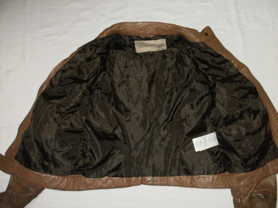 CUBUS ново дамско късо яке естествена кожа М