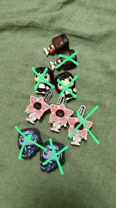 Фигурки ОСД Киндер Джой/Kinder joy Stranger Things