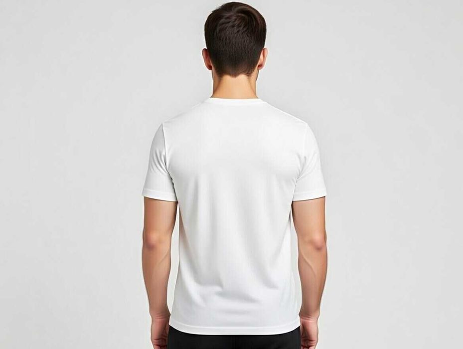 Oq futbolka erkaklar uchun laykra. Optom.