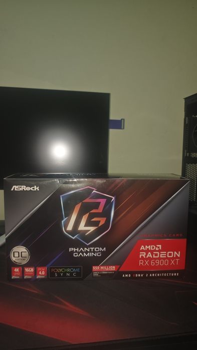 Продаётся RX 6900 XT OC ASRock Phanton Gaming