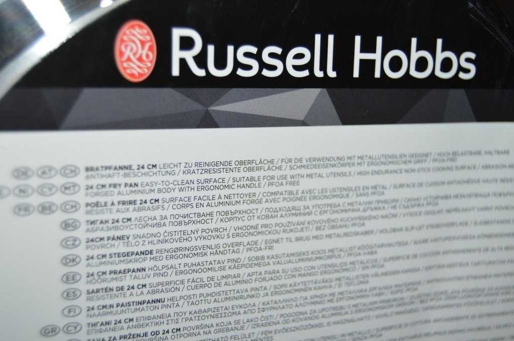 Tigaie Russell Hobbs Crystaltech 24 cm – Inducție, Antiaderentă Durabilă, NOUĂ cu Etichetă