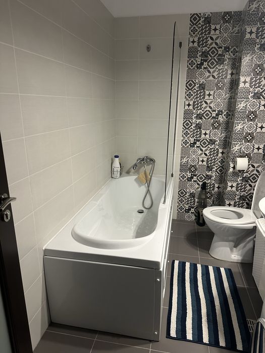 Set cada baie, paravan sticla, baterie