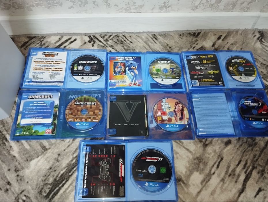 Продам ПС 5 с дисками