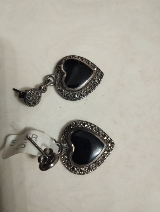 Серебряные серьги