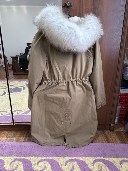 Парка с натуральным мехом