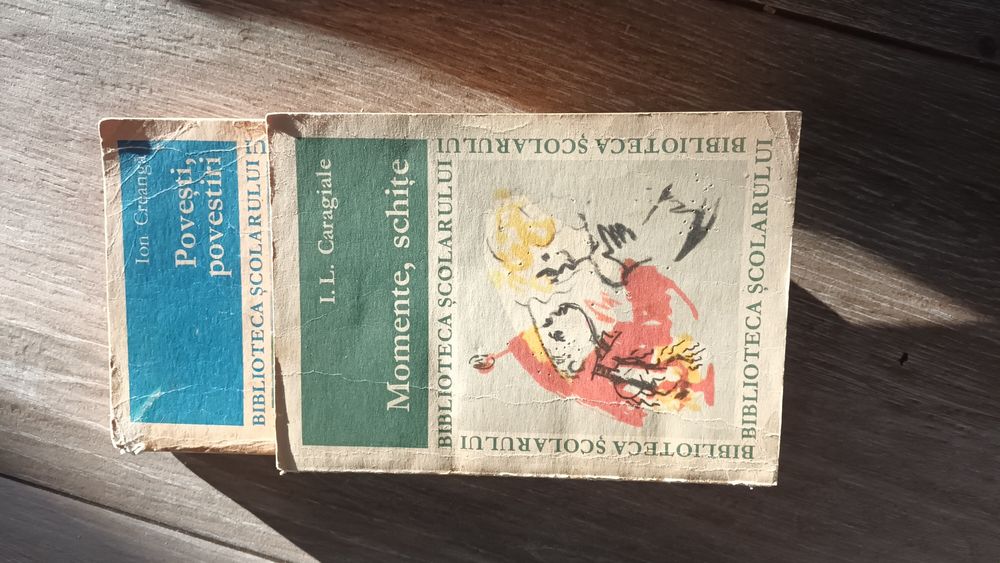 Creanga, Caragiale, Sadoveanu, Goga, Balcescu, Girleanu,