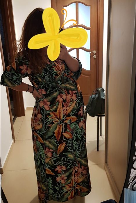 Rochie marime L, poate fi purtatat si in  sarcina/alaptare
