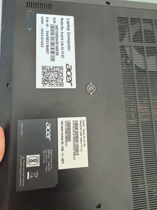Ноутбук Acer intel core i5 Aspire Lite