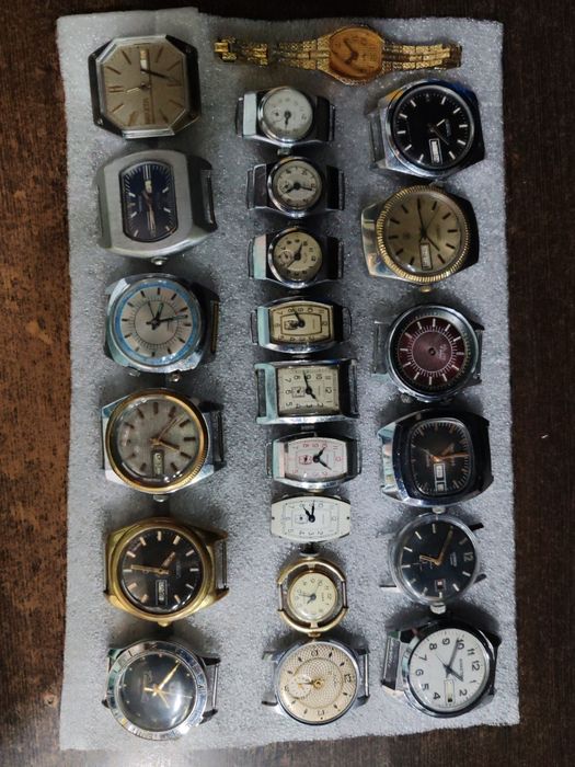 Коллекция часы механические СССР