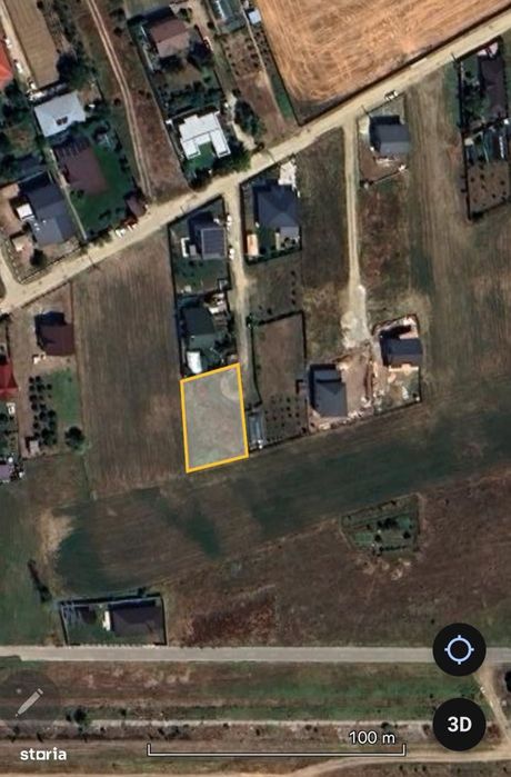 Teren de vânzare în Ciorogârla  Str. Miron Cristea toate utilitatile