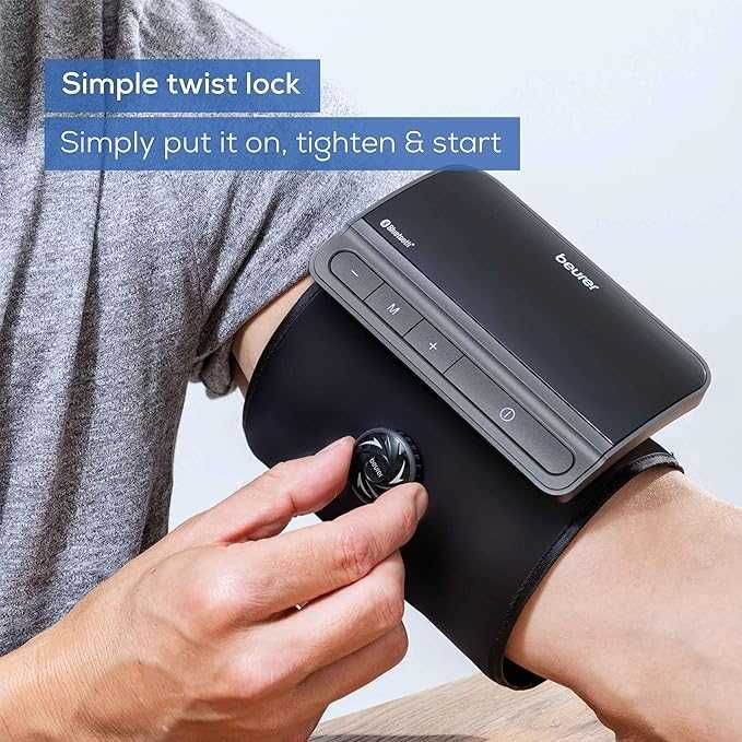 Апарат за кръвно налягане Beurer BM 81 easyLock , маншет 24-40 см.