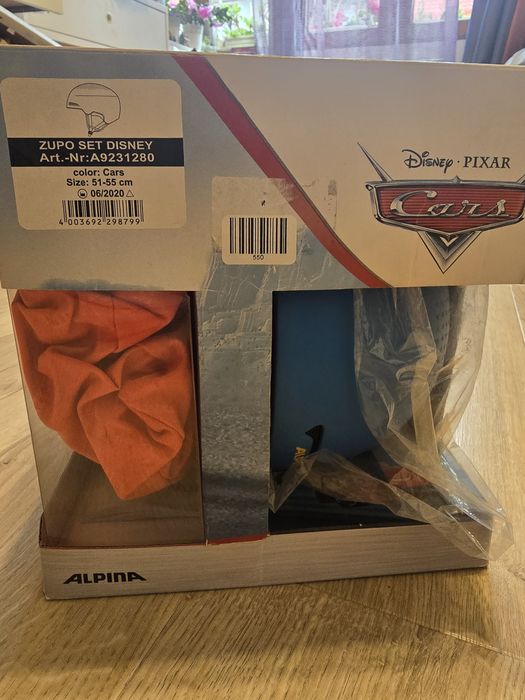 Ски каска Alpina с очила  Макуин Дисни