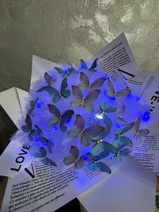 Букет из бабочек