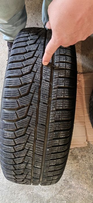 225 60 16 Гуми с джанти зимни Hankok