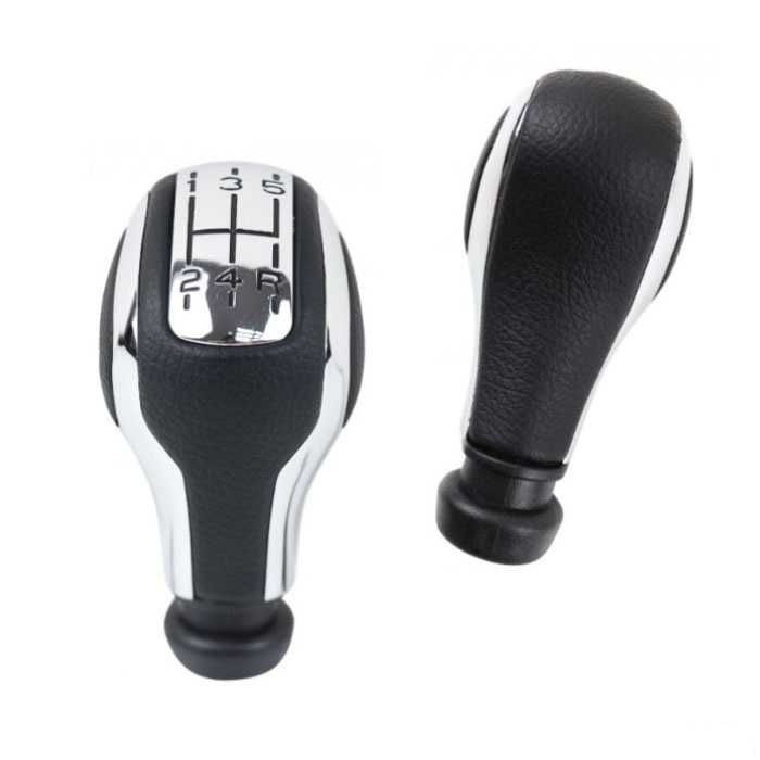 Топка за скоростен лост Peugeot 207/307/308/408 - 5 скорости - Хром гр ...