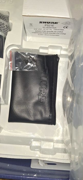 Microfon wireless Shure SM 58 SLX 2 cu reciver SLX 4 NOU SIGILAT
