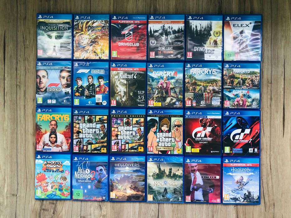 Pachet Jocuri PS4 Lot Play Station Jocuri Colectie