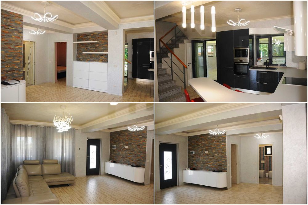 Casa de vanzare Vanatori-Crang P+M constructie 200 mp an 2017 curte 400 mp, complet mobilata si utilata, liberă locuibilă imediat
