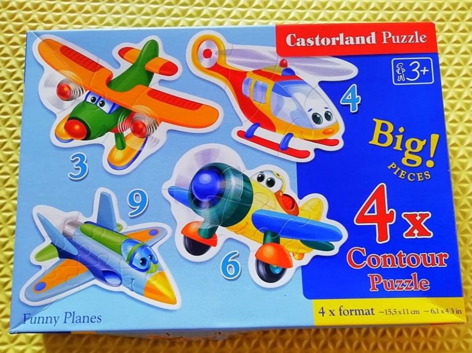 Детски пъзели Тролчета, Анна и Елза, Том и Джери Самолетите,Спайдърмен