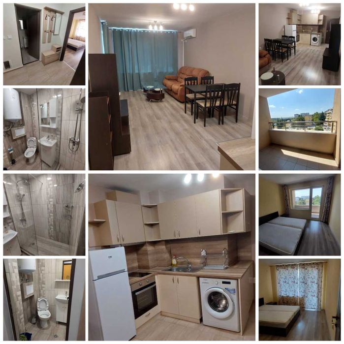 Слънчев апартамент под наем до Медицински факултет и БИЛА Стара Загора