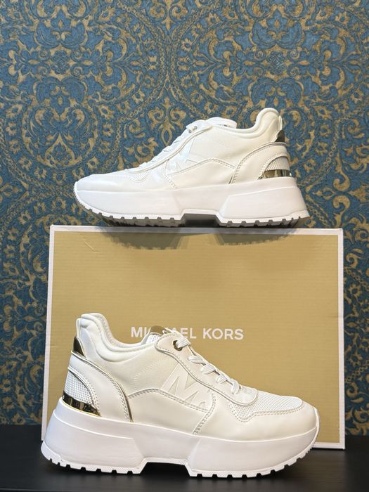Дамски маратонки смикърси Michael Kors Optic White
