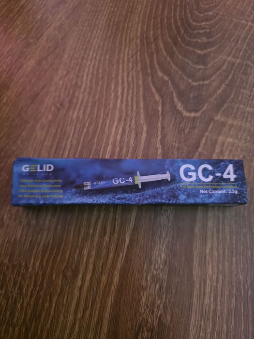 Acest produs este o pastă termoconductoare Gelid Solutions GC-4.