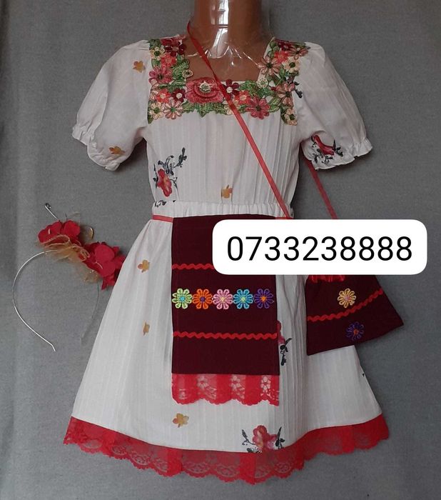 Costum popular pentru copii 3-4-5 ani